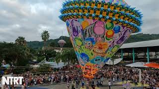 Desde Paracho Michoacán Espectacular Globo en Tuzamapan [upl. by Natelson828]