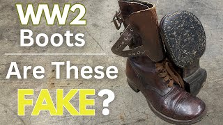 Restoring 80Year Old Boots [upl. by Aihtniroc]