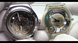 Automatic vs Quartz Movements  Watch and Learn 4 [upl. by Gereld324]