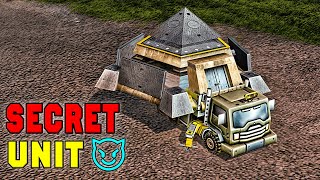 Command amp Conquer Generals Zero Hour  Top Secret Construction Unit Revealed Secret 😈 Mod [upl. by Eioj968]