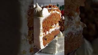 Moist carrot cake with cream cheese frosting Recipe by Pastrybysaloni shorts [upl. by Drus]