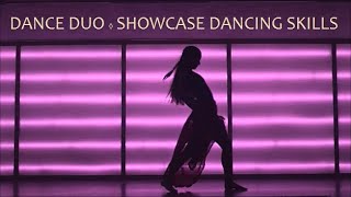 CAPTIVATING DANCE DUO SHOWCASE THEIR DANCING SKILLS INSTUDIO [upl. by Jinny]