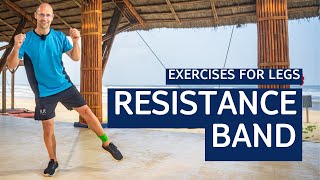 Resistance Band Leg Exercises Tone and Strengthen Your Lower Body [upl. by Amak]