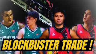 BLOCKBUSTER TRADE  JUAMI TIONGSON SMB NA  BYE TERRENCE ROMEO [upl. by Bob459]