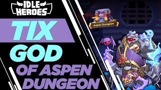 Idle Heroes  GOD OF ASPEN DUNGEON [upl. by Banwell]