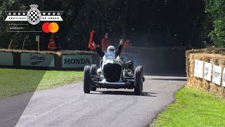 Jay Leno drives the mighty NapierRailton at Goodwood [upl. by Anesusa972]