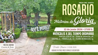 SANTO ROSARIO de hoy Miércoles Misterios Gloriosos en DIRECTO desde PRADO NUEVO a las 1700 h [upl. by Griswold]