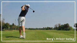 PGA tour pro Rory tinker driver swing [upl. by Spiro262]