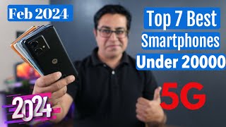 Top 7 Best 5G Phones Under 20000 in Feb 2024 I Best Smartphone Under 20000 [upl. by Ellette]