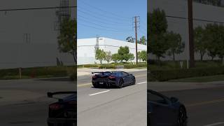 SVJ Acceleration and Flyby carspotting carsounds lamborghini aventador svj v12 supercars [upl. by Darnall]