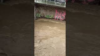 Hochwasser Wienfluss Längenfeldgasse [upl. by Neelrahs]