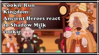 🍪🌺 Cookie run kingdom react to Shadow milk cookie 💠✨ [upl. by Cattima]