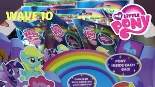 MY LITTLE PONY WAVE 10 BLIND BAGSMLP Blind Bags B2cutecupcakes [upl. by Luing]