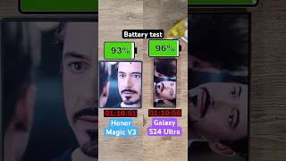 Honor Magic V3 vs Samsung Galaxy S24 Ultra battery test [upl. by Inttirb]