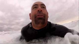 River Jetties Surf Session with GoPro Hero2 [upl. by Chow372]