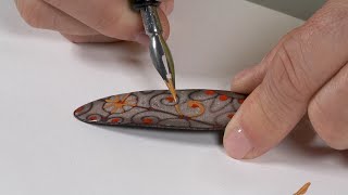 Cool Tools  Pen Techniques with Mica by Jan Harrell [upl. by Turk518]