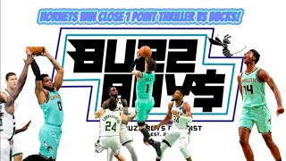 Hornets win close 1 point thriller vs bucks [upl. by Bordie]