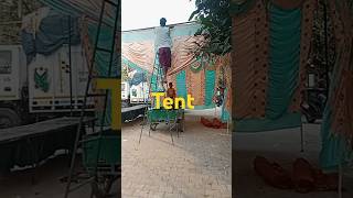 Tent Lagna Shuru Ho Gya  minivlog shorts tranding minivlog [upl. by Ecirtael]