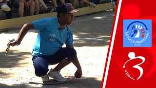 Finale ANDRIANTSEHENO vs LÉquipe à POLO  National à pétanque de la Ville de Pézenas [upl. by Elisabet]