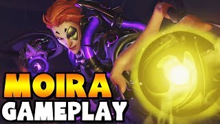 Moira Gameplay  Overwatch [upl. by Elinnet]