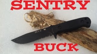 Buck Sentry Survival Knife Review USA Made SOG Seal Pup [upl. by Harrie819]