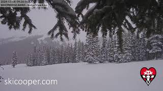 Ski Cooper Ridgeview Cam  LIVE webcam [upl. by Sidwohl640]