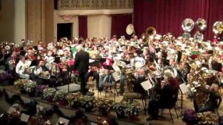 Hark the Herald Angels Sing TubaChristmas Columbus 2010 9 of 14 [upl. by Eaner92]