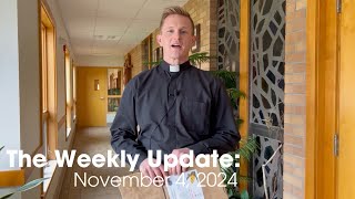 Fall Food Drive amp Vocations Awareness Week  Weekly Update  November 4 2024 [upl. by Fulton571]