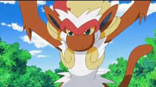 Ashs monferno evolves into infernape pokemon season 13 episode HD [upl. by Nylrebma701]