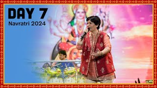 Falguni Pathaks Navratri Utsav 2024  Day 7 [upl. by Os]