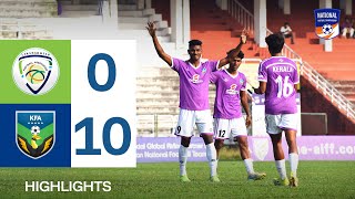 MATCH 4  LAKSHADWEEP VS KERALA  HIGHLIGHTS  GROUP H  78TH EDITION SANTOSH TROPHY [upl. by Good447]