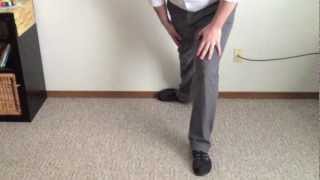 Bloomington IL Chiropractor Get Rid of Shin Pain and Knee Pain by Flossing the Saphenous Nerve [upl. by Safir354]