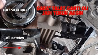 perbaiki mesin beat fi gancet karena oli mesin habis imammotor7140 [upl. by Sansone]