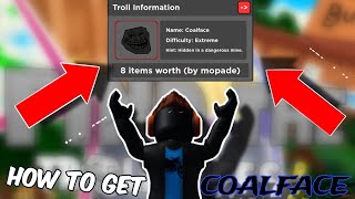 How to get COALFACE  Find The Trollfaces Rememed  Roblox [upl. by Dosia]