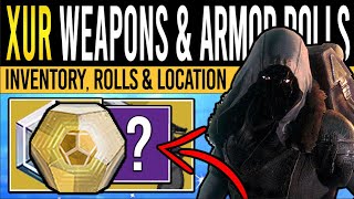 Destiny 2 XURS TASTY WEAPONS amp EXOTIC LOOT 29th September Xur Inventory  Armor Loot amp Location [upl. by Teews348]