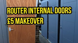 how to transform hollow flat doors into ladder doors [upl. by Anol]