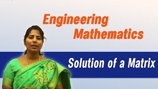 Matrices Solution Of Matrix Best Engineering Mathematics Tips AUJNTUGATEDU [upl. by Uriisa]