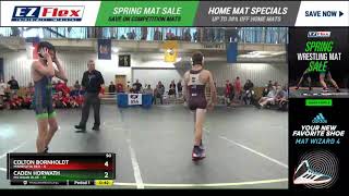 Mat 10 90 Colton Bornholdt Minnesota Red Vs Caden Horwath Michigan Blue [upl. by Sillsby294]