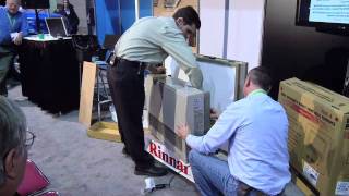 How to Install a DirectVent Propane Wall Furnace Part 55 [upl. by Acirtal]