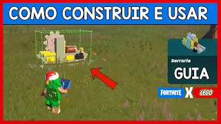 Como Fazer a Serraria No LEGO FORTNITE [upl. by Whang237]