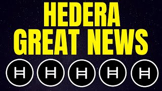 HEDERA GREAT NEWS THIS IS AMAZING  Hedera HBAR Price Prediction [upl. by Eldreeda]