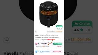 Havells Crystal Air Fryer airfryer airfryerrecipes airfryercooking airfried havellsindia [upl. by Ailemrac]