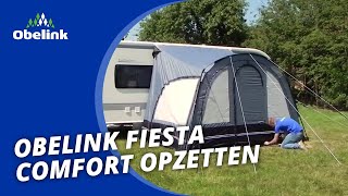 Obelink Fiesta Comfort Opzetten  Instructievideo  Obelink [upl. by Ahsaeym]