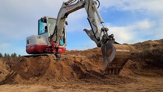 Digging a Basement with a Mini Excavator [upl. by Elenahc291]