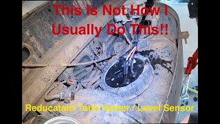 2013 Ford F450 67 Reductant Tank Heater Replacement [upl. by Snevets]