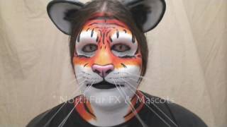 Foam Latex Cat Face Prosthetic Mask [upl. by Laubin744]