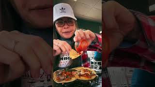 Tacos and Burritos mukbang with papa John [upl. by Enrobso]