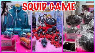 SQUID GAMES ON CLAW MACHINE 1  夾娃娃 [upl. by Anesor]