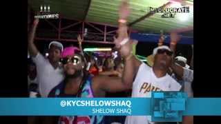 Shelow Shaq griten duro mi nombre dembow En vivo video official [upl. by Teerpnam]