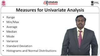 Foundations – Univariate analysis COM [upl. by Ettedanreb]